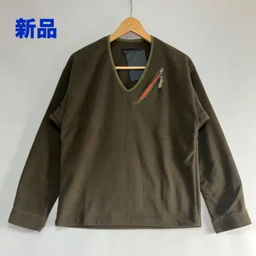 새상품 COOCHUCAMP 파타고니아 심플 베스트형 플리스 OLIVE S