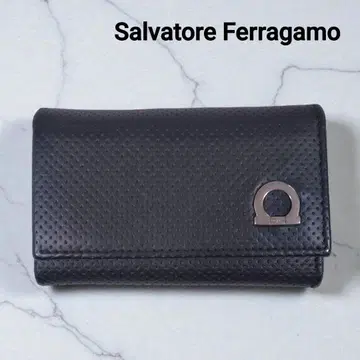 새상품급 살바토레 페라가모 간치니 6연 키케이스