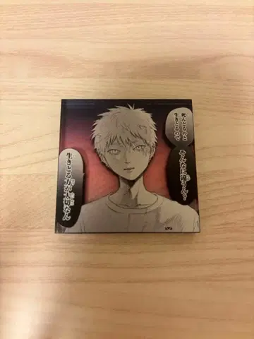 빛이 죽은 여름 아크릴 블록