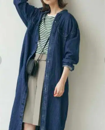 [ 새상품급 ] Lee 어반 리서치 로쏘 데님 셔츠 원피스