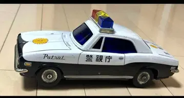 쇼와 레트로 패트롤카 완구 경찰