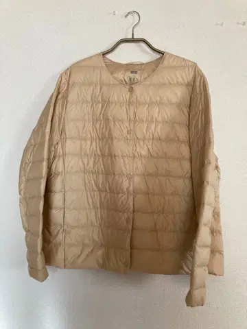 유니클로 울트라 라이트 다운 자켓 XXL 애쉬 보라 미사용 새상품