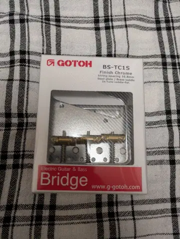 새상품 GOTOH BS-TC1S Chrome 테레캐스터 브릿지