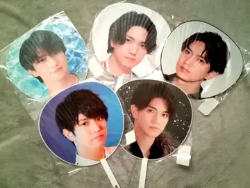 A! group 마사카도 요시키 부채 5종 세트