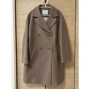 [ 2회 착용 ] BAYFLOW 울리 테크 체스터 코트 모카