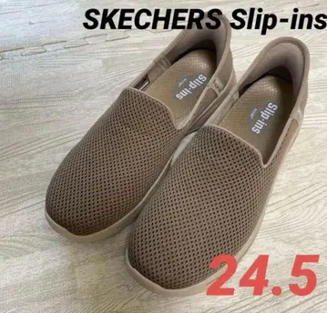스케쳐스, 슬립인즈, 슬립온, 베이지 24.5
