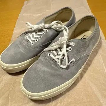 VANS 반스 오센틱 27cm US9 그레이 스웨이드