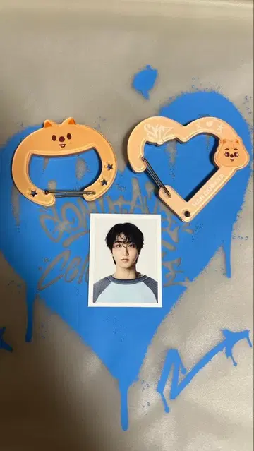 straykids popup celebrate HAN 카라비너 ID 세트