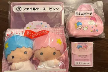 산리오 복권 키키라라 라스트 원 파일 케이스 거울 & 빗 외