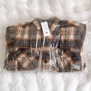 naptime 2025FW 체크 자켓 아이보리 nissy