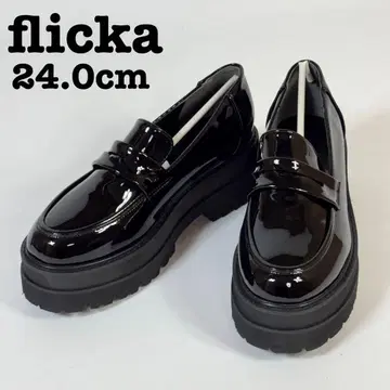 [ 재고 처분품 ] flicka 프리카 로퍼 사이즈 힐 펌프스