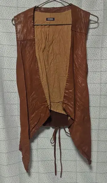 JOURNAL STANDARD 저널 스탠다드 가죽 베스트 양가죽