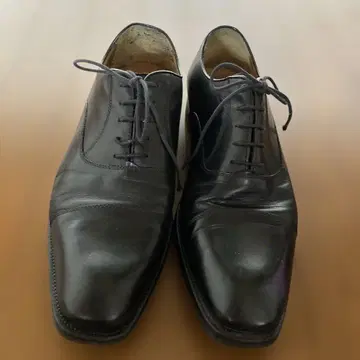 블랙 비즈니스 드레스 신발 27.5cm