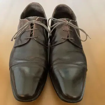 비즈니스 슈즈 다크 브라운 이탈리아제 42 (27.5cm)