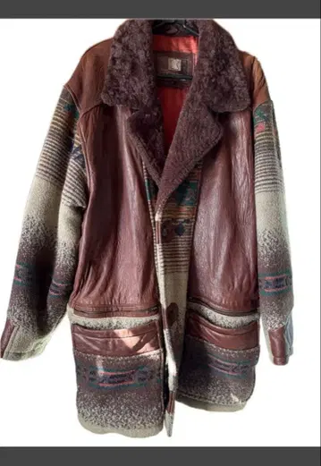 빈티지 가죽 자켓 램 가죽 양가죽 80s