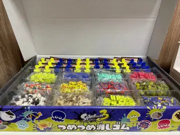 Splatoon 3 채워넣는 지우개 세트 스프라툰 통째로