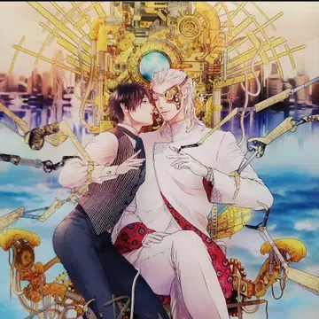 아크릴 플레이트 [긴카쿠 박사와 모르모트] 이케 레이분