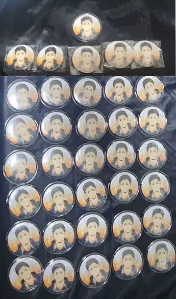 하이큐 JF 주장 캔뱃지 사와무라