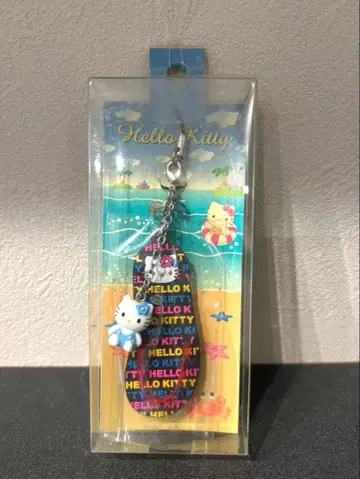 새상품 초레어 헤이세이 키티 산리오 비치 샌들풍 스트랩