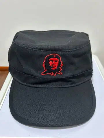 새상품 미사용 체 게바라 자수 블랙 캡