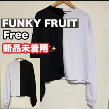 레어 [ FUNKY FRUIT ] 투톤 저지 후안후루 서브컬쳐 지뢰