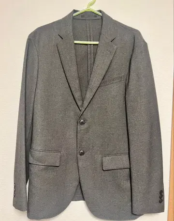 M 감동 자켓 셋업 슬림핏 그레이 유니클로 UNIQLO