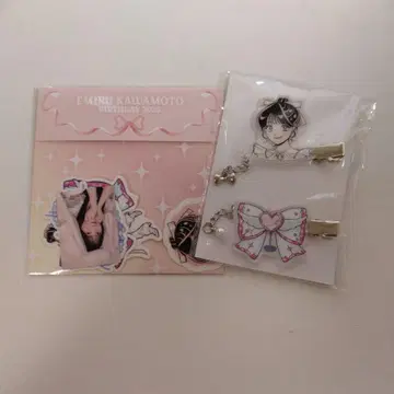 CUTIE STREET 카와모토 에무 생탄제 2025 스티커 헤어핀