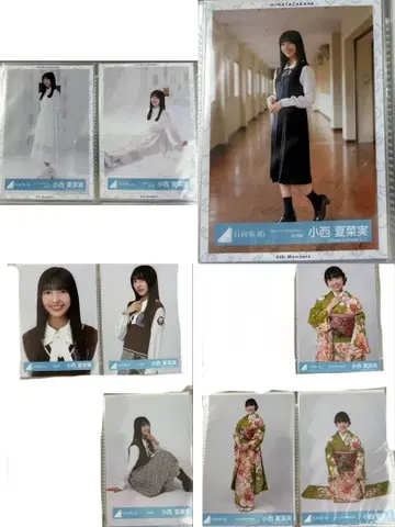 히나타자카46 코니시 나나미 브로마이드 67장 묶음 판매