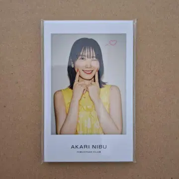 니부 아카리 폴라로이드풍 카드 컴플리트 세트 2