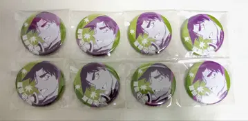 명탐정 코난 공식 앱 캔뱃지 홍 시리즈 하인성(핫토리 헤이지) 8개 세트