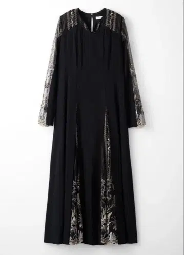 MURRAL Petal 레이스 드레스 미랄 자수 드레스