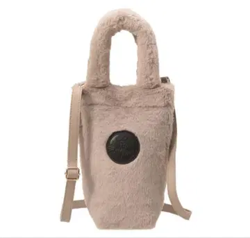 스타벅스 홀리데이 2025 보틀 숄더백 퍼 베이지