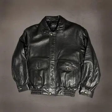 DOCK LAND 가죽 자켓 가죽 블루종 A-2 G-1