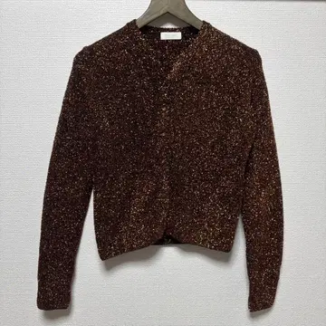 BALLSEY 샤이니 몰 크루넥 가디건