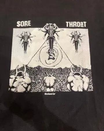 SORE THROAT 빈티지 셔츠 CRUST 하드코어 punk