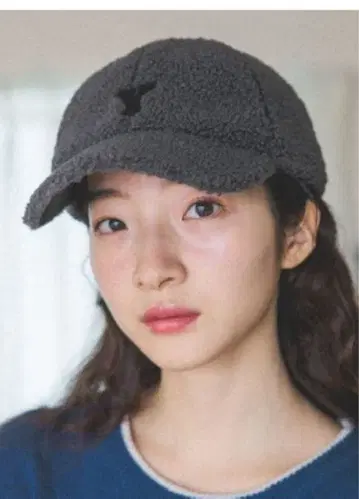 니코앤드 - 그레이 보아캡 로고 자수