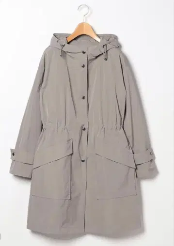 SCAPA 그레이 후드, 라이너 포함 코트