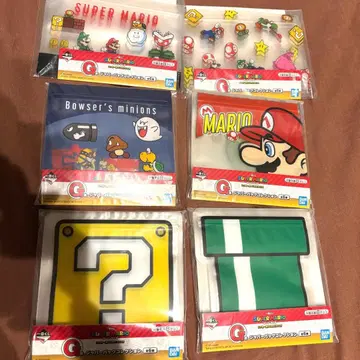 제일복권 슈퍼 마리오 언제나 함께 마리오&프렌즈 G상 세트