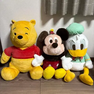 디즈니 봉제 인형 묶음 판매 3종 세트