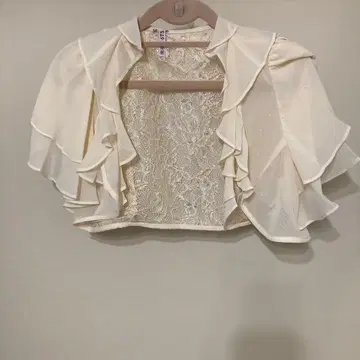 프릴 가디건 결혼식 파티