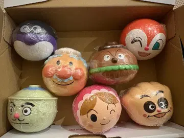 미개봉 새상품 커다란 호빵맨 마스코트 피규어 잼 아저씨