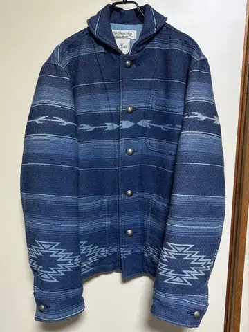 레미 리프 네이티브 무늬 자켓