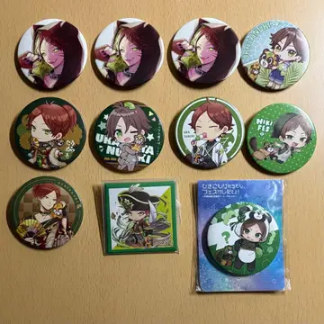 우라시마사카타센 우라타누키 캔 배지