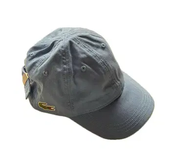 LACOSTE 라코스테 자수 캡 블루