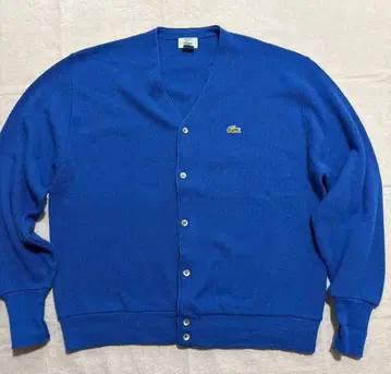 라코스테 가디건 XL 사이즈 블루 IZOD