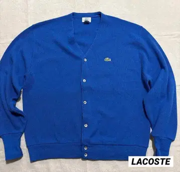 라코스테 가디건 XL 사이즈 블루 IZOD