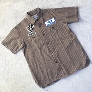 Skunk Works 반팔 워크 셔츠 M 사이즈