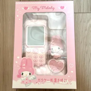 폴더폰 모양 탁상시계 마이멜로디 산리오 헤이세이 엔젤 sanrio