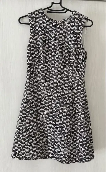 새상품급 다이앤 폰 파스텐버그 트위드 A라인 원피스 사이즈 0