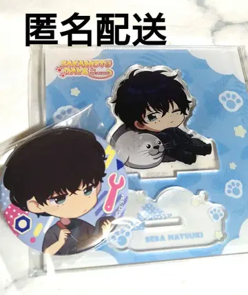 [ 세트 ] 사카모토 데이즈 세바 여름 아크릴 스탠드 캔뱃지